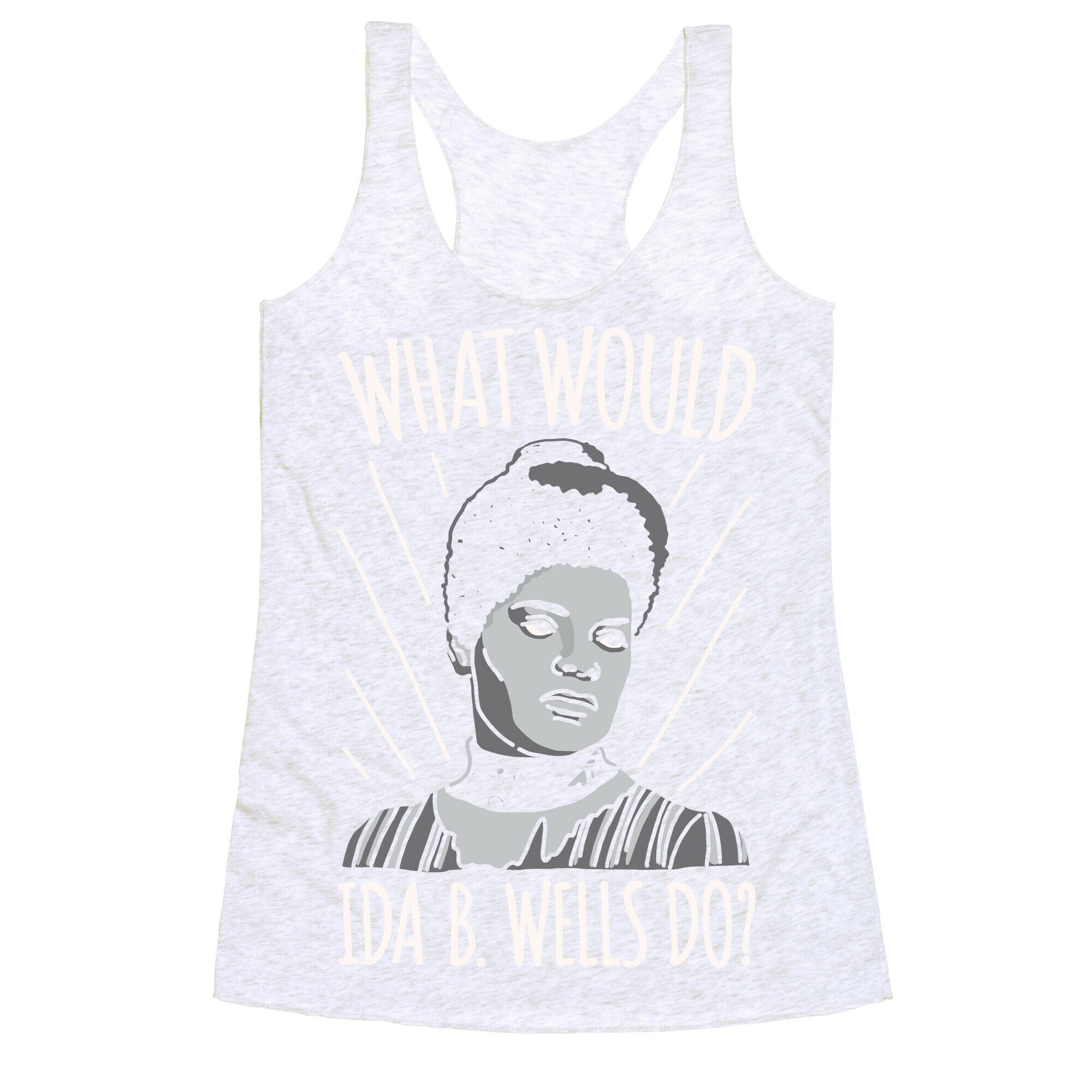 What Would Ida B. Wells Do Racerback Tank